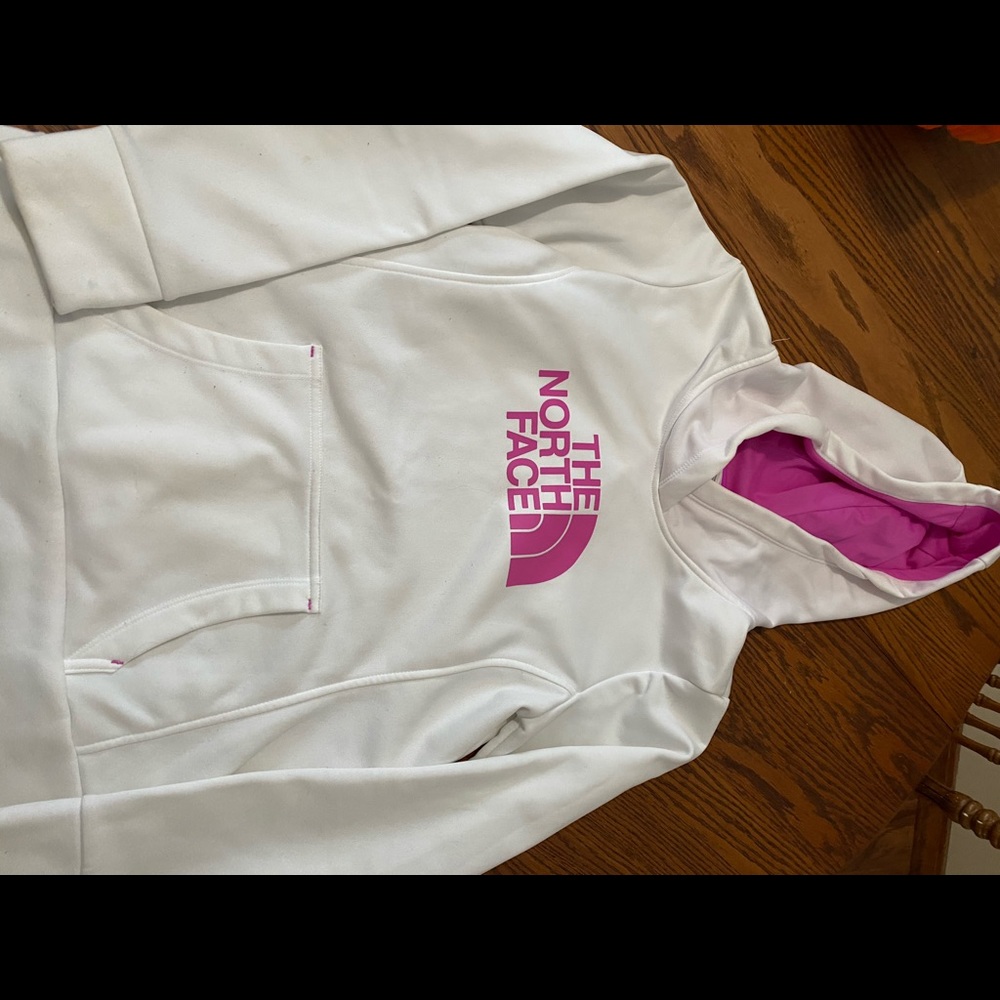 North Face sweatshirt
